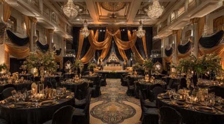 Black and Gold Royal Gala